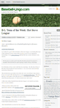 Mobile Screenshot of baseball-lingo.com